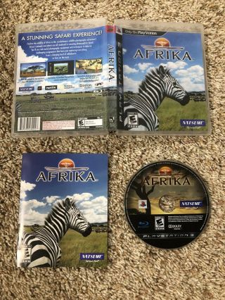 Afrika,  Africa - Ps3,  Sony Playstation 3,  Very Rare Usa Version Complete