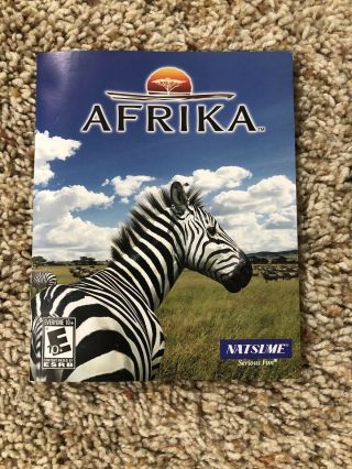 AFRIKA,  AFRICA - PS3,  SONY PLAYSTATION 3,  VERY RARE USA VERSION COMPLETE 4