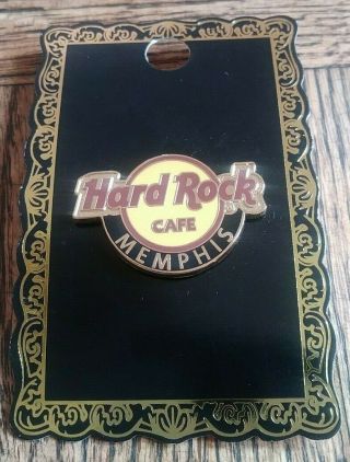 Hard Rock Cafe Hrc Memphis Classic Logo Collectible Pin Rare /le Authentic