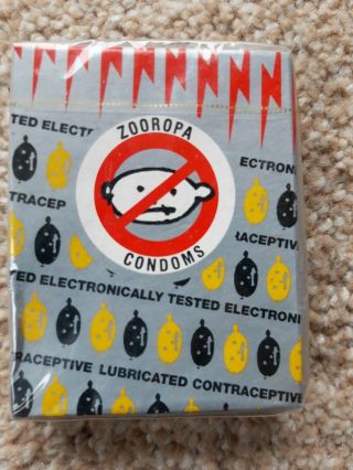 U2 Zooropa Condoms Official From 1993 Rare Novelty Memorabilia