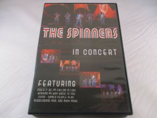 The Spinners In Concert 2006.  Soul.  Rare.  All Region Dvd.  1 Hour,  22 Minutes.  Vg