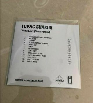 Tupac Shakur (2pac) - Pac 