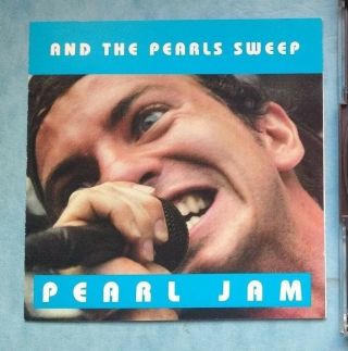 Pearl Jam ‎– And The Pearls Sweep - Rare 1994 Silver 2cd Import