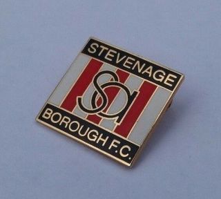 Rare Football Badge - Stevenage Borough F.  C.  Supporters Association 2