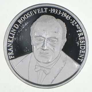 Rare Silver 20.  1 Grams Franklin D.  Roosevelt Bar.  999 Fine Silver 285