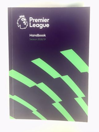 Premier League Handbook 2018/19 2019 Collectors Football Book Rare