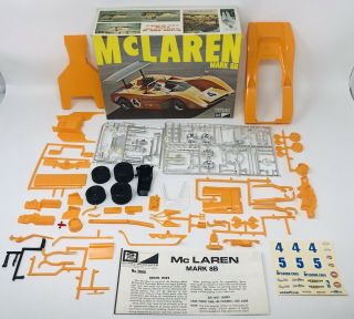 Rare 1970 Mpc 3006 Mclaren Mk8b,  Mark 8b - Vintage 1:20 Model Kit