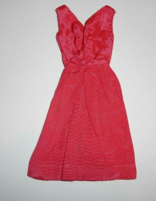 Barbie.  Vintage 1964 Silk Shantung Campus Belle.  Rare Rose Color.  Htf