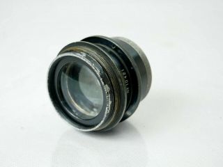 Early Rare Lens 9 1/2 In F 6.  8 Double Anastigmat No 10421 Blitz Series Iii 3