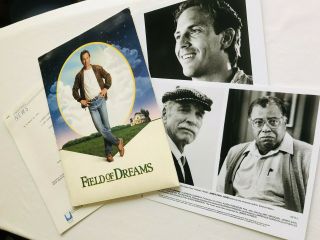 Field Of Dreams Press Kit Rare 1989,  Kevin Costner 30 Yr Annivers