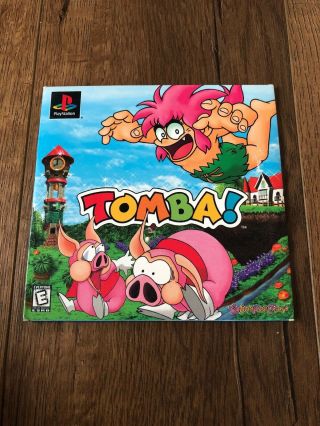 Tomba Demo Disc Sony Playstation Ps1 Ps2 Ps3 Rare