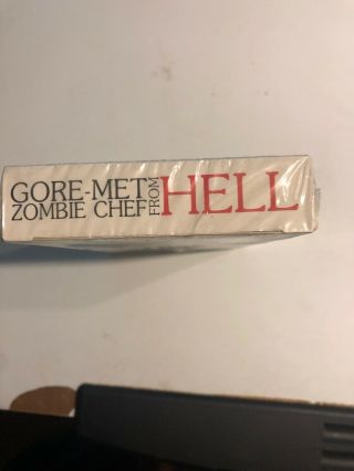 Gore - met Zombie Chef From Hell VHS Camp Video OOP Rare 4