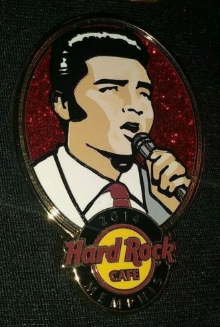 Hard Rock Cafe Hrc Memphis Elvis Presley If I Can Dream Collectible Pin Rare /le
