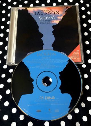 Michael Jackson & Janet Jackson - Scream The Remixes Rare Usa Cd Single