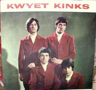 Kinks - Kwyet - Rare Ep On Pye Nep24221 From 1965 - Well Played Infill