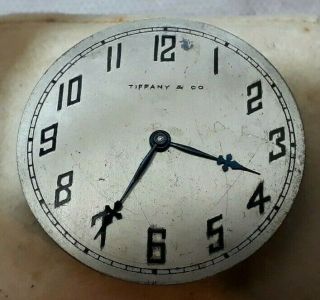 Movement Longines Cal 17.  89m Whit Tiffany & Co Dial Rare Chronometer Register