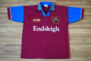 Burnley England Home Football Shirt 1995 - 1996 Jersey Size M 38/40 Vintage Rare
