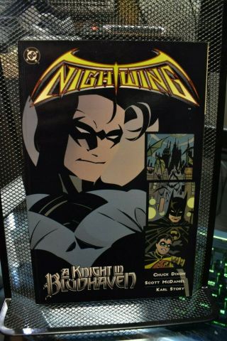 Nightwing A Knight In Bludhaven Dc Tpb Rare Oop Chuck Dixon Batman & Robin