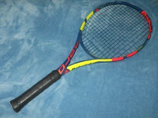 Rare Babolat Pure Aero Roland Garros French Open 2017 Tennis Racquet 4 3/8