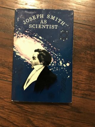 Rare Joseph Smith As Scientist Lds Mormon John A.  Widtsoe Book Latter - Day Saints
