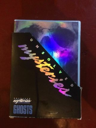 Unsolved Mysteries: Ghosts Complete Dvd Boxed Set Robert Stack Rare Oop