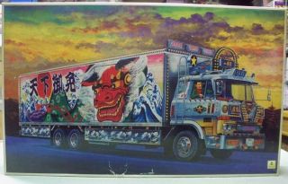 Japanese Fusco Decoration Truck.  The Dragon_extremely Rare - Bandai 1/20