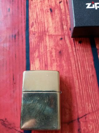 Solid brass camel comes with zippo insert fully  3