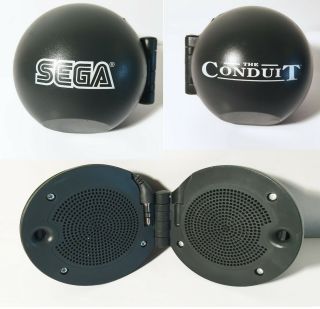 Rare Sega Fold Out Dual Speakers,  The Conduit Video Game Advertising Merchandise