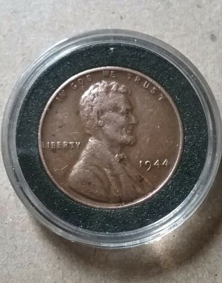 1944 Lincoln Wheat Copper Penny - - Very Rare