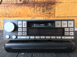 Very Rare Old School Clarion E981,  Clarion 500EX and Clarion 802HA 3