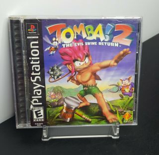 Tomba 2 The Evil Swine Return (sony Playstation 1 2000) Rare Psx Ps1