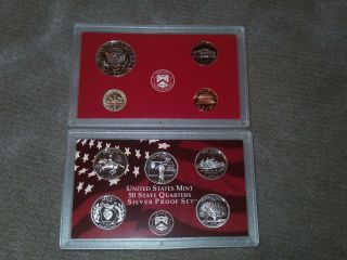 1999 Silver Proof Set With - - RARE YEAR - - 3