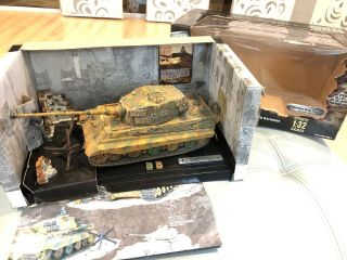 Rare Forces Of Valor Unimax 1:32 German King Tiger Tank Normandy 1944 80001