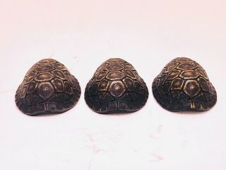 Rare Magician Black Fox The 3 Shell Game Handcrafted Deluxe Turtle Shells Magic 4