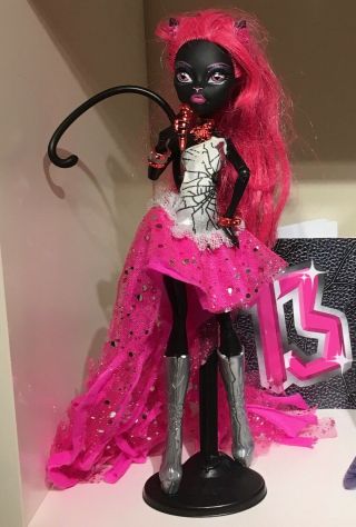 Monster High Lone Signature Catty Noir Doll Rare