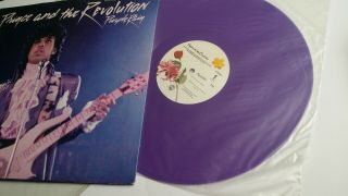 Rare Prince And The Revolution - Purple Rain / God 12 " Single Purple Vinyl