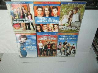 Secret Life Of An American Teenager - Season 1 2 3 4 5 & 6 Rare Dvd Set (18 Disc
