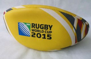 DHL Rugby World Cup 2015 Yellow Ball Rare 2