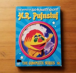 H.  R.  Pufnstuf - The Complete Series (3 - Dvd Set) Sid & Marty Krofft Rare And Oop