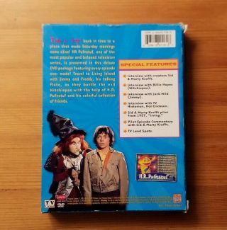 H.  R.  Pufnstuf - The Complete Series (3 - DVD Set) Sid & Marty Krofft Rare and OOP 2