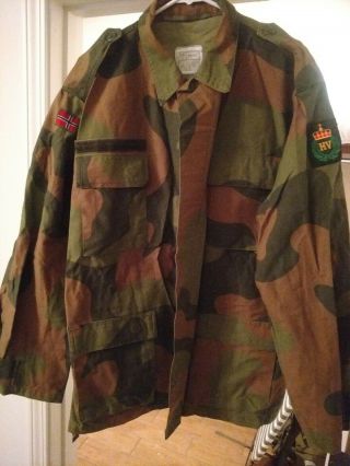 Norwegian Army Uniform,  N - Camo,  Ncamo,  Norwegian Camo,  Rare Camouflage