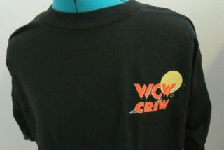 Vintage Wcw Halloween Havoc Ppv Crew - Shirt Xl Very Rare
