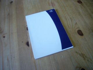 Rover 75 Notepad From Press Launch,  1998,  Very Rare
