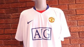 Vintage Rare Manchester United Football Shirt 2008.  Size Xxl