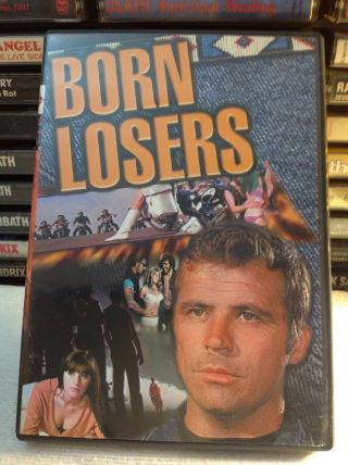 Born Losers (dvd,  2000) Rare Biker Film Billy Jack Tom Laughlin Elizabeth James