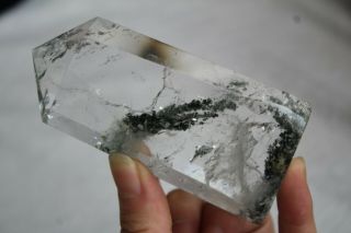 164g Rare Natural Ghost Phantom Quartz Crystal Point Healing