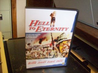 " Hell To Eternity " Starring Jeffrey Hunter - Rare Dvd (warners 114211) Like