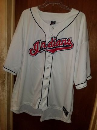 Rare Cleveland Indians World Series 2016 Majestic Cool Base Jersey Men 