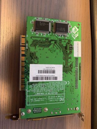 ATI 3D Rage Pro 8MB PCI Graphics Card 109 - 41900 - 00 (Vintage,  Rare) 4
