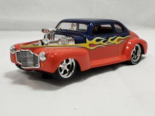 Carrera Exclusiv 1:24 41 Hot Rod Slot Car Toys Rare Dragster Flames Old School
